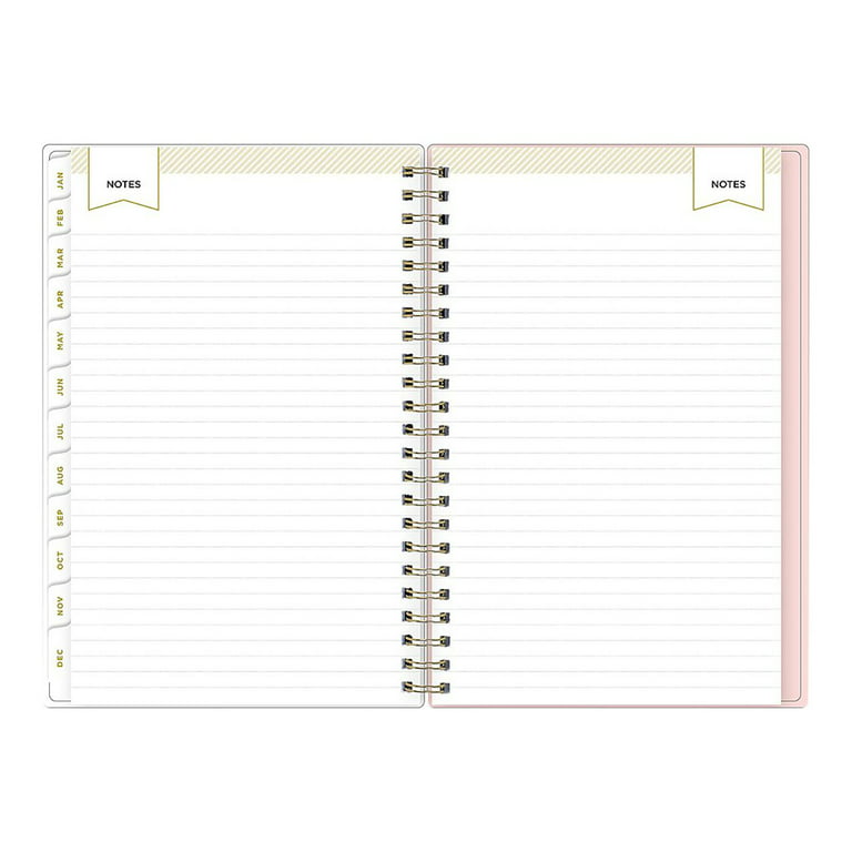 Blue Sky Day Designer Coming Up Roses Create-Your-Own Cover Weekly/Monthly  Planner, 8 x 5, Blush/Cream Cover, 12-Month (Jan-Dec): 2024