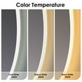 thumbnail image 3 of Rasso Novelty 47" Frameless Modern Bathroom/Vanity LED Lighted Wall Mirror, 3 of 3