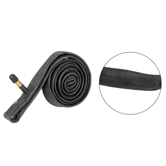 REGALWOVEN 1 Pc Black Cruiser Bike Inner Tube US Type Valve 26"x1 3/8" Suitable for City Road