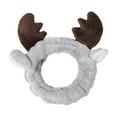 thumbnail image 1 of Minnieouse Diadema de tela para mujer con forma de Animal bonita, lavable, portátil, de Color sólido, para el hogar Accesorio para el cabello Gris Minnieouse AP016238-03, 1 of 6