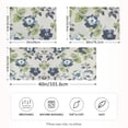 thumbnail image 2 of Yayeee Pillowcase Queen Size Set of 2 Satin Wrinkle Resistant Pillow Case, Light Floral Pattern, 2 of 8