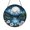 Acrylic 3.5 Inch, variant on Alpine Lake With Snow Stained Glass Suncatcher Window Hanging, Icy Mountain Water Scene With Crisp Winter Atmosphere, Peaceful Nature Decor