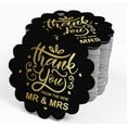 thumbnail image 4 of Inkdotpot Gold Foil Paper Hang Tags Thank You From The New Wedding Favor Tags 100 Pieces, 4 of 6