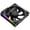 Black Reverse, variant on Thermalright TL-M12Q 120mm PC Case Fans, 2000RPM | PWM Connector | Noise Level of ≤ 28.2 db(A) | with ARGB Mirror Light on Both Sides