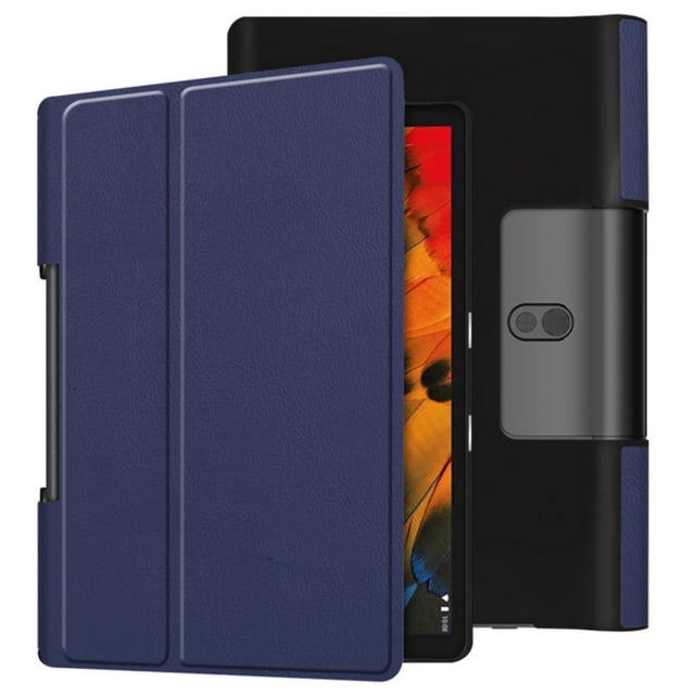 Funda para tableta Lenovo Yoga 10.1 YT-X705 de piel sintética azul