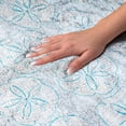 thumbnail image 3 of Addison Rugs Dream Shag Premium Machine Washable Transitional Sand Dollar Blue Round Rug, 8' x 8', 3 of 8