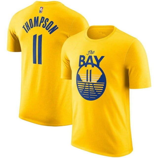 NBA Golden State Warriors clear number cotton T-shirt