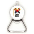 thumbnail image 1 of Soy una trans LGBT Arcoiris Acero inoxidable Metal cerveza tapa sacacorchos, 1 of 3