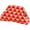 Red Triangle, variant on Evening Bag Clutch Purses for Women Beach Woven Crochet Handbag Dumpling Clutch Ruched Cloud Purse colorblock bag