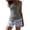 Gray, variant on Womens Two Piece Tankini Bathing Suits Ribbed Tank Swim Top and Boyleg Shorts Swimsuits Beachwear Summer (XL, Navy #A)