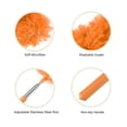 thumbnail image 3 of Uxcell 12" to 31.5" Microfiber Cleaning Duster, Washable Extendable Brush Orange 2Pack, 3 of 5