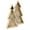 Natural, variant on AuldHome Design Wooden Christmas Tree Trays (Nested Set of 2, Black), Rustic Farmhouse Style Holiday Christmas Serving Decorative Platters
