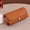 Brown, variant on Makeup Brush Roll Bag Portable Folding Cosmetic Organizer with Detachable Brush Holder, Travel Toiletry Bag for Brushes and Makeup, Pink