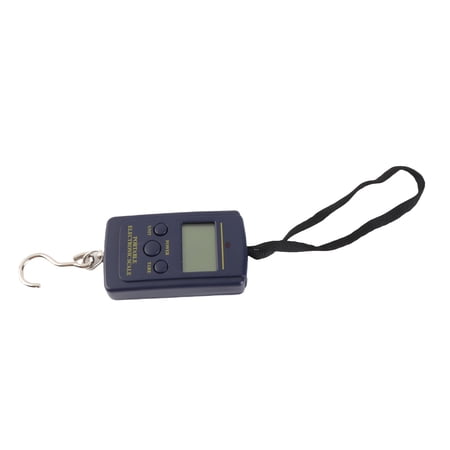 NFTIGB Digital Hanging Luggage Portable Scale 110 lbs / 50kg Electronic Hook Scale for Travel Suitcase Baggage Postal LCD Display Stainless Steel Lightweight Portable Scale