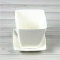 thumbnail image 1 of DPTALR Mini Square Plastic Plant Flower Pot Garden Home Office Decor NurseryVA, 1 of 2