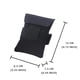 thumbnail image 3 of Bolsa de sillín de bicicleta Cojín de asiento de bicicleta plegable Juego de herramientas Bolsa de ciclismo (Negro), 3 of 3