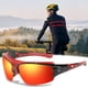 thumbnail image 3 of Gafas de sol antiviento para ciclismo para hombres y mujeres - Gafas deportivas con protección UV y lentes resistentes a arañazos, montura ligera para correr y actividades al aire libre, 3 of 5
