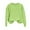 Green, variant on Women's Sweatshirts Crew Neck Long Sleeve Tunic Tops Casual Plain Lightweight Classic-Fit Ladies Jumpers Plus Size Swearshirt without Hood Pullover Top Army Green XXL