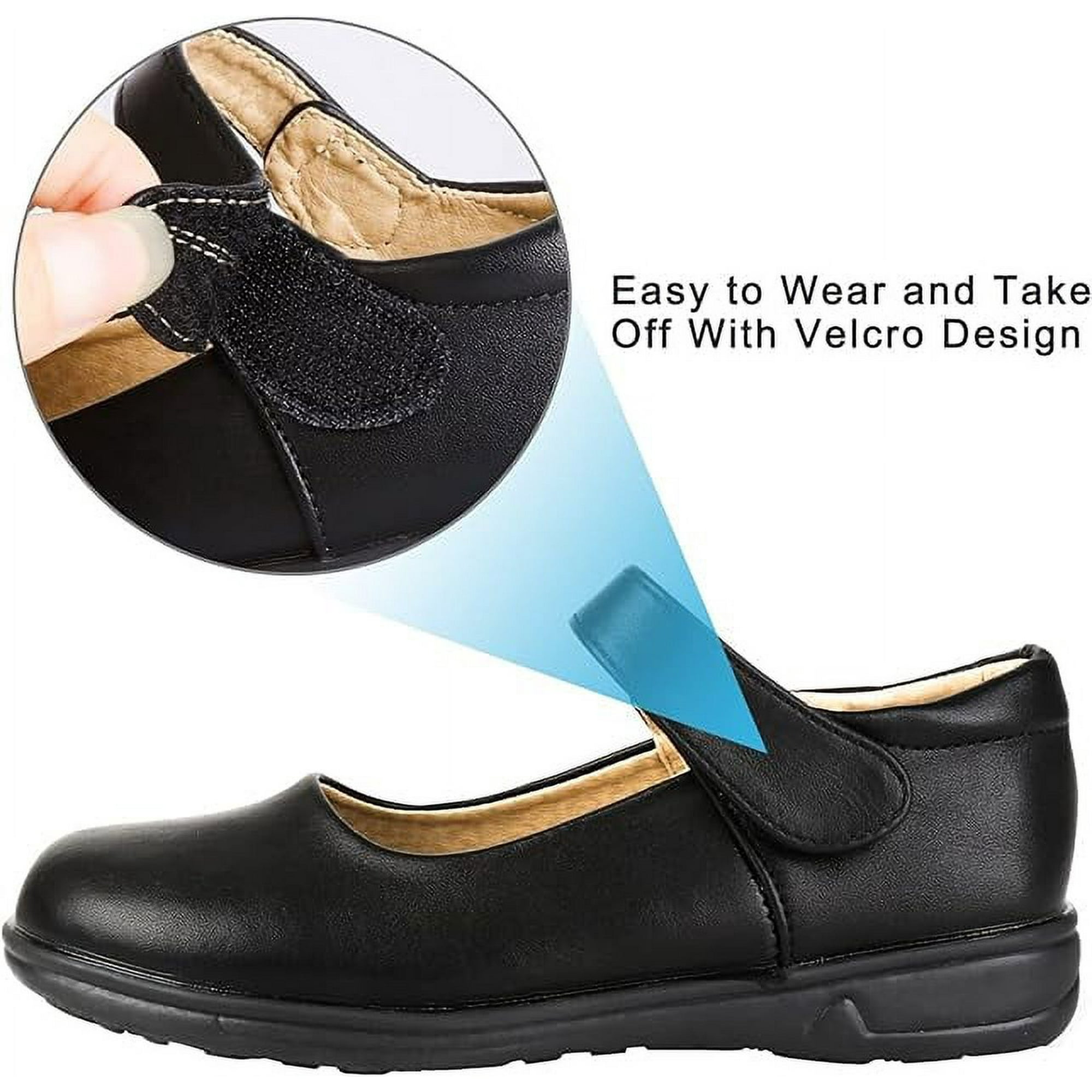 Black slip on shoes school deals