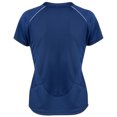 thumbnail image 2 of Spiro- Camiseta de deporte Dash Performance para chica/mujer (Azul marino/ Blanco), 2 of 2