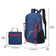thumbnail image 3 of Litrail Waterproof Large Capacity Hiking Backpack - Lightweight Foldable Load Reduction for Summer Outdoor Travel, 3 of 6