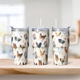 thumbnail image 2 of 20oz Chicken Fan Tumbler with Handle Ideal Birthday Christmas Gift for Chicken Lovers Women Men Insulated Travel Mug Cup Holder Friendly Easy to Clean Dishwasher Safe Hot Cold Beverages, 2 of 6