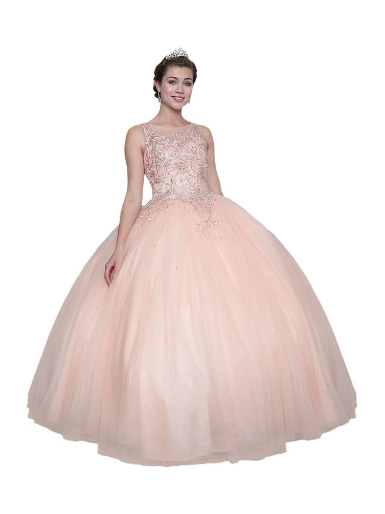 womens blush pink dress