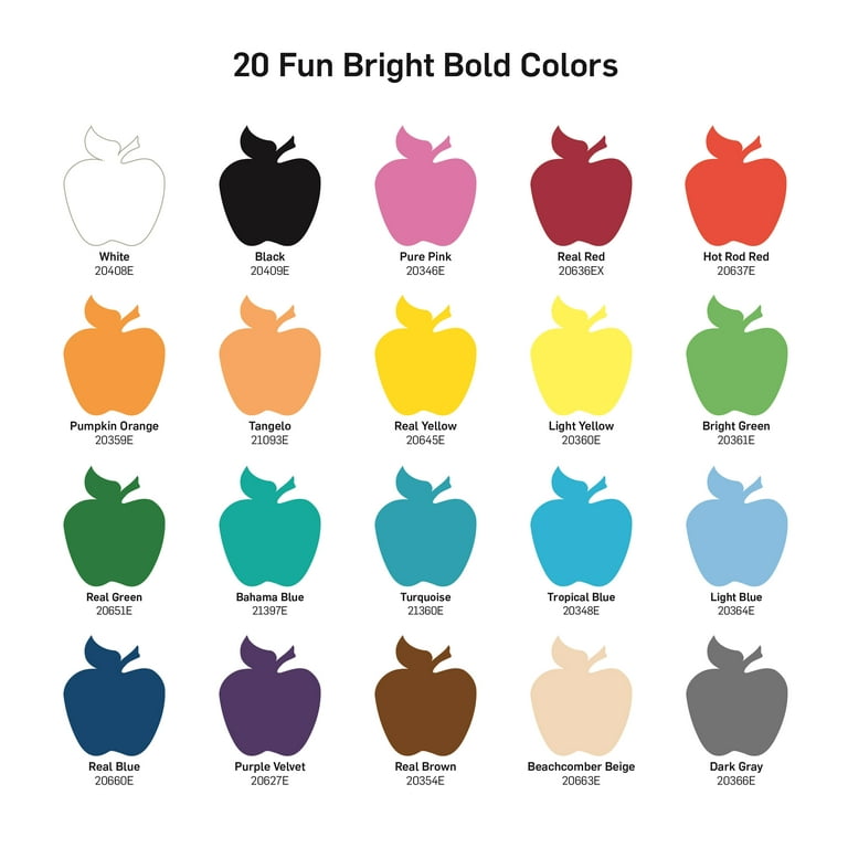 Apple Barrel Multi-color Gloss Acrylic Craft Paint (20 Pieces