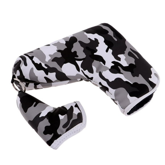 Pattern Golf Headcover Putter Head Cover Headcover - Gray