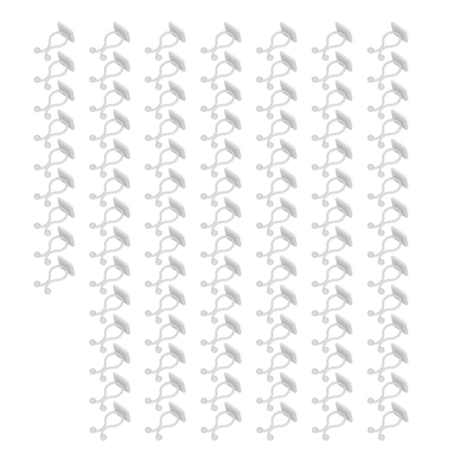 100PCS Vines Fixing Self Adhesive Branch Wall Vines Holder Growing Tool Supports For Garden