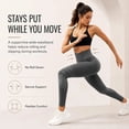 thumbnail image 6 of 3D Anti-Cellulite Leggings, High Waist Compression Shaping Pants, Sculpting Slimming for Women Yoga Gym,Light Purple S, 6 of 8