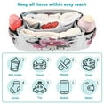 thumbnail image 4 of DIXRUYEE Stroller Organizer Butterfly Rose Printed, 4 of 7