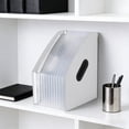 thumbnail image 4 of Roiihwy Expanding File Folder, Clear File Organizer Folders with 13 Pockets and Handle, Portable Self Standing Document Accordion File Organizer for Office Supplies(White), 4 of 6
