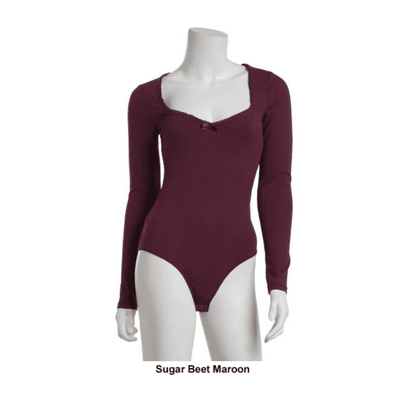 Juniors Self Esteem Fallon Sweetheart Bodysuit