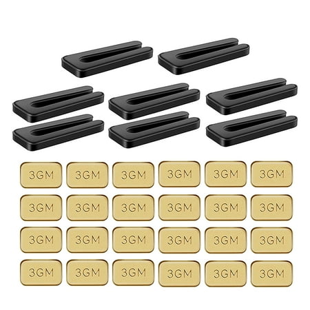 

8 Sets Ceiling Fan Blades Balance Kits Fan Balancing Clips Metal Balance Weights