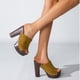 thumbnail image 4 of Nuevas sandalias de mujer cómodas de suela gruesa de tacón alto de boca de pescado Wmkox8yii  hfjk3625, 4 of 6