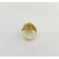 thumbnail image 4 of Real 10k gold circular sizable ring ,10kt yellow All Sizes Casual Circle Band Men (Ring Sizes (in):6;), 4 of 7