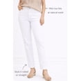 thumbnail image 3 of Ellos Comfortable Women's Plus Size Boyfriend Jeans Stretch Denim Mid-Rise, 3 of 6