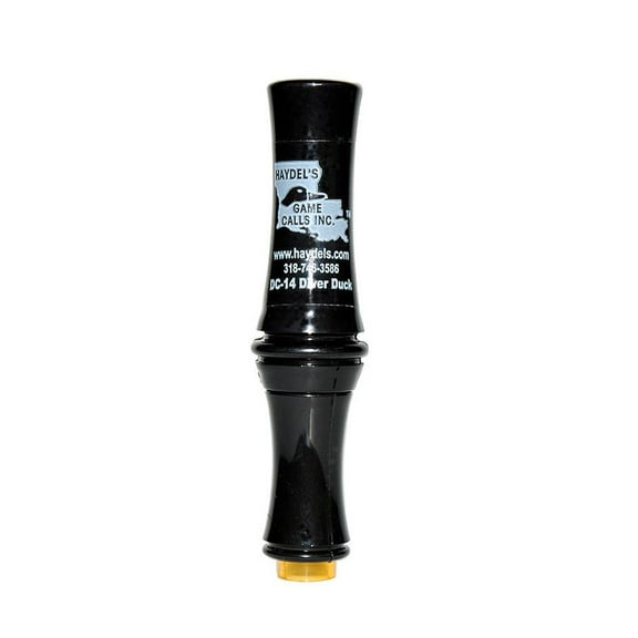 Haydel's DC-14 Diver Duck Call Single Reed Mallard