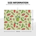 thumbnail image 2 of Yiaed Finger Lime Fruits Print Highly Absorbent Microfiber Kitchen Counter Mat, Dish Drying Pad for Dishes, Utensils, Pots and Pans, Large 18" x 24", 2 of 7