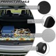 thumbnail image 6 of KEIAHUAN Cowhide Sunflower Aztec Car Trunk Mat 29" x 39", Universal Cargo Liner Anti-Scratch Vehicle Interior Accessories Fits for Most Cars and Pet Travel, 6 of 7