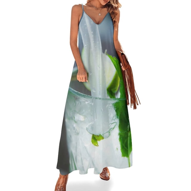 Vestido sin mangas Mojito, vestido de verano, vestido coreano para mujer, vestidos para mujer 2024, vestidos para ocasiones especiales, vestidos de lujo