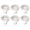 Daylight White, variant on MR16 LED Bulb Dimmable 12V 5W 50W Equivalent 450LM GU5.3 Bipin Base 3000K Warm White Spot Light Bulbs 6-Pack