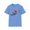 Carolina Blue, variant on Chopper Helicopter Graphic Unisex Cotton Softstyle Short Sleeve Tee 4