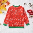 thumbnail image 4 of Kids Matching Christmas Sweatshirt Ugly Xmas Sweater Boys Girls Long Sleeve Pullover Unisex Child Funny Clothes, 4 of 6