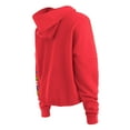 thumbnail image 3 of Women's New Era Red Los Angeles Lakers Color Pack Cropped Top Pullover Hoodie, 3 of 3