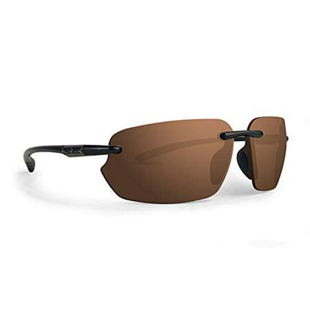 Epoch 8 Sport Golf Motorcycle Sunglasses Tortoise/Black Frame with Color Enhancing Brown (Best Color Lenses For Golf)