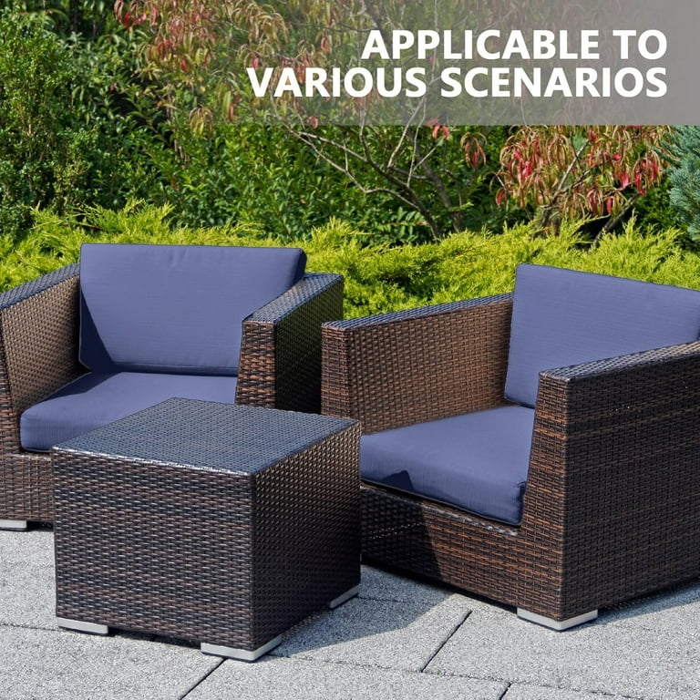 Rattan cube cushion cover replacements sale
