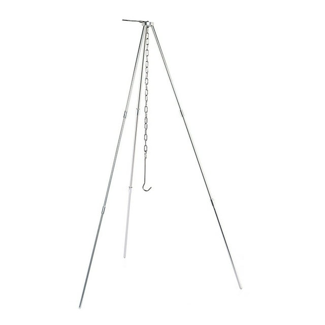 CHAOMA Grill Tripod Cooker Campfire Grill Stand Tripods Grilling for
