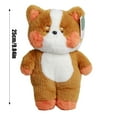 thumbnail image 2 of Plush Cat Stuffed Animal Soft Kitty Toy Cute Sleeping Pillow Companion Lap Gifts for Women Bedroom Decoration Birthday Present Valentine's Day Mother's Day Easter Basket Stuffers, 2 of 8